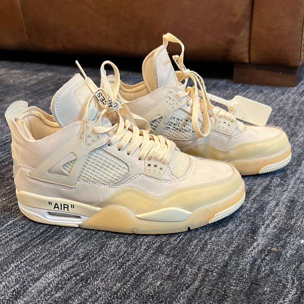 Nike Air Jordan 4 Off-White Sail